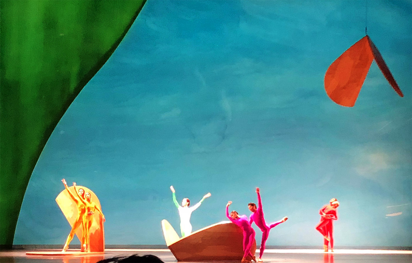 Sarah Crowner's Garden Blue set design for American Ballet Theater