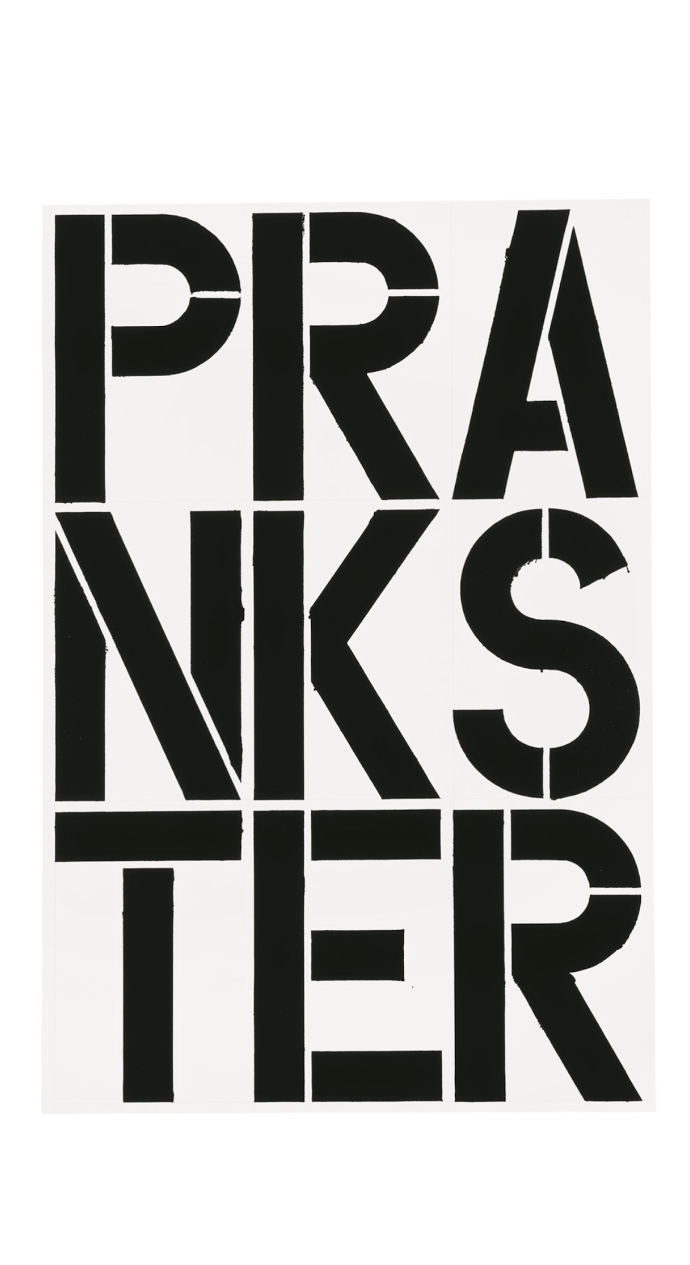 Christopher Wool. Untitled. 1989.