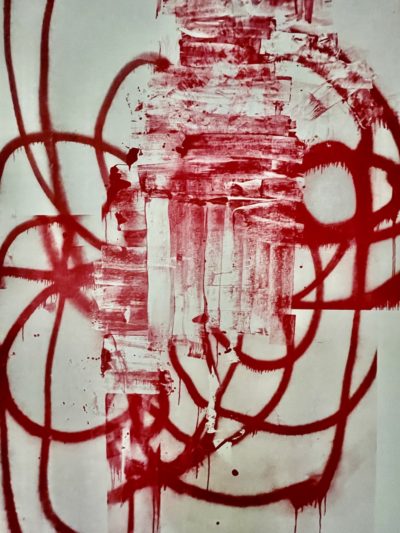Detail of Christopher Wool. Untitled. 2001.