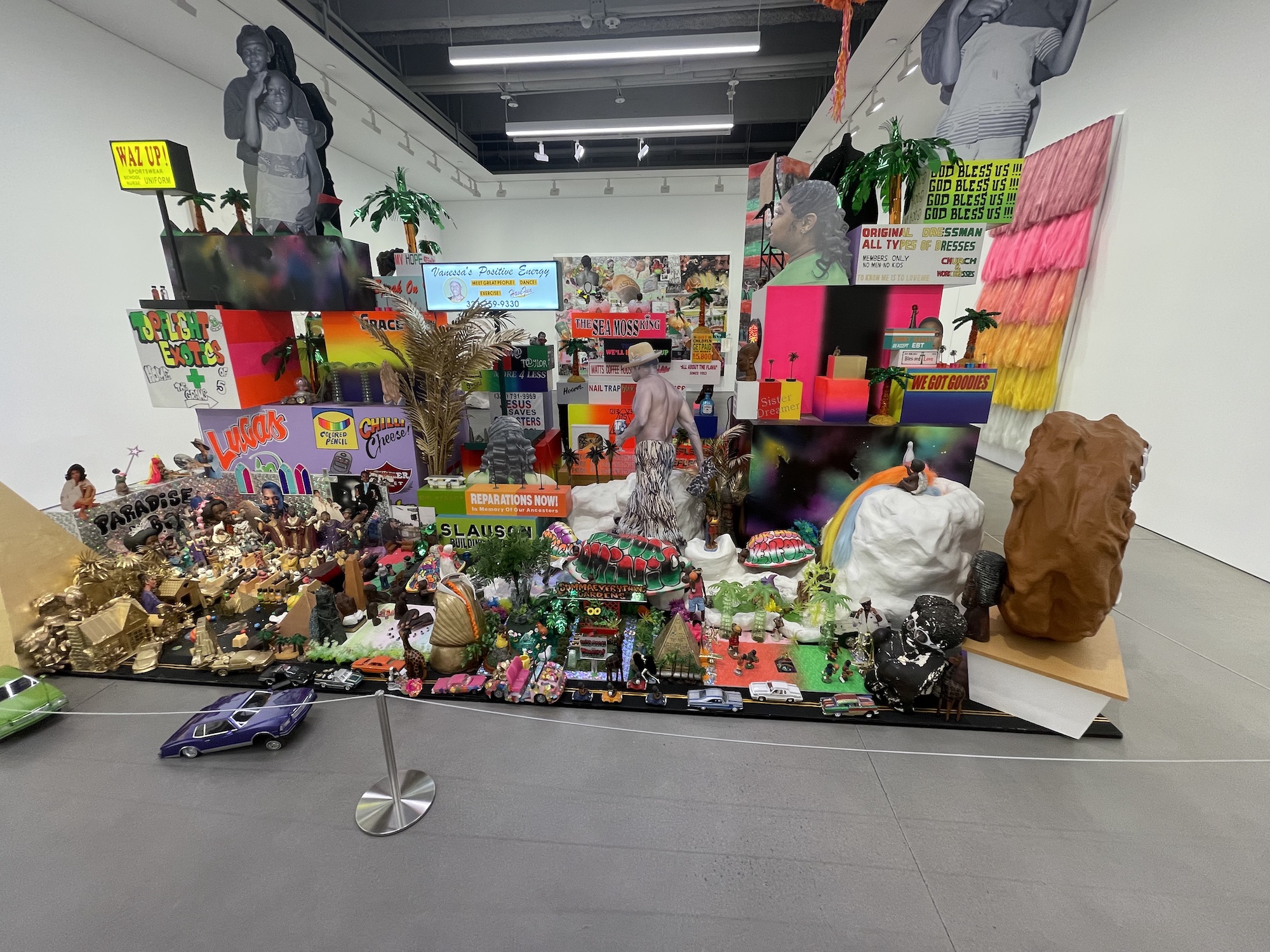 Lauren Halsey at David Kordansky