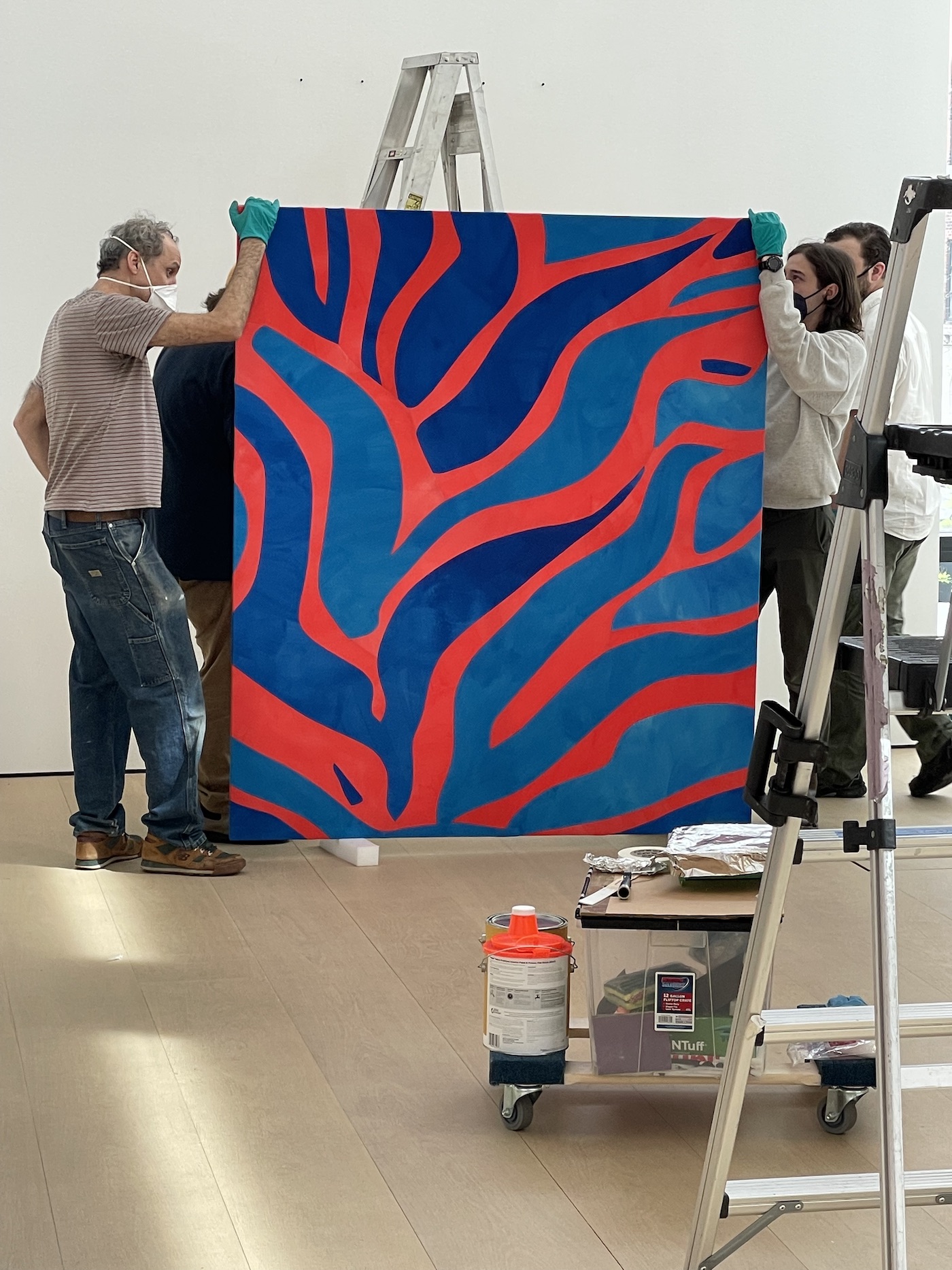 Installing No Forms show at HAF